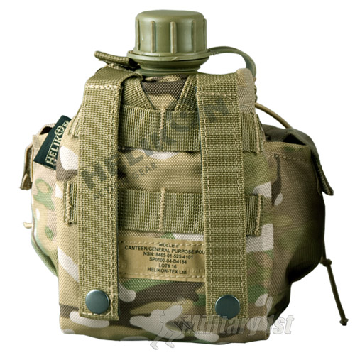 US ARMY CANTEEN COVER AMMO POUCH HELIKON MOLLE MULTICAM