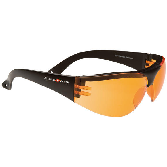 Swiss Eye Outbreak Protector Glasses Black Frame Orange Lens