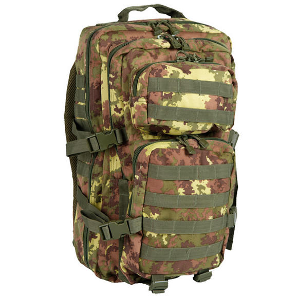 Mil-Tec MOLLE US Assault Pack Small Vegetato Woodland