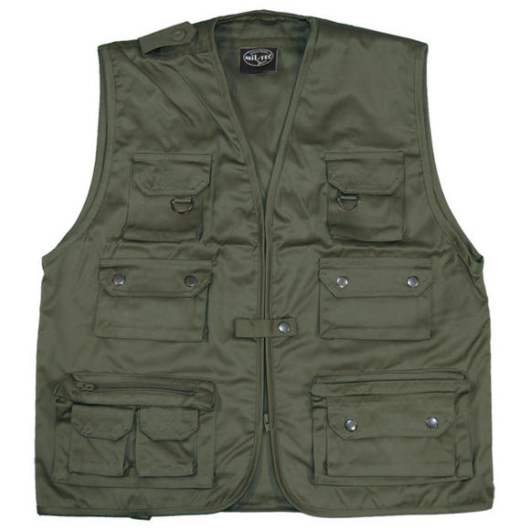 Mil-Tec Fishing Vest Olive
