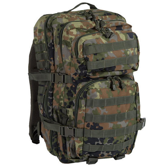 Mil Tec Molle Us Assault Pack Large Flecktarn