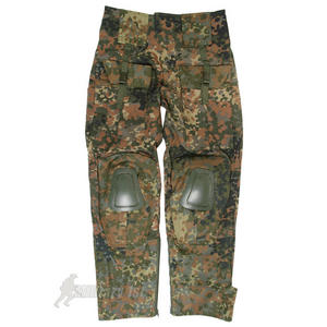 Mil-Tec Warrior Trousers with Knee Pads Flecktarn
