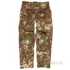 View Item Mil-Tec Warrior Trousers with Knee Pads Vegetato woodland