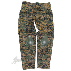 Mil-Tec Warrior Trousers with Knee Pads Digital Woodland