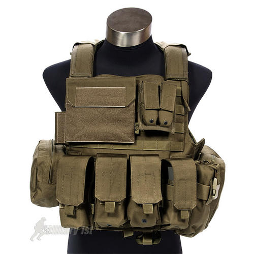 View Item Flyye Force Recon Vest with Pouch Set ver. Land Coyote Brown