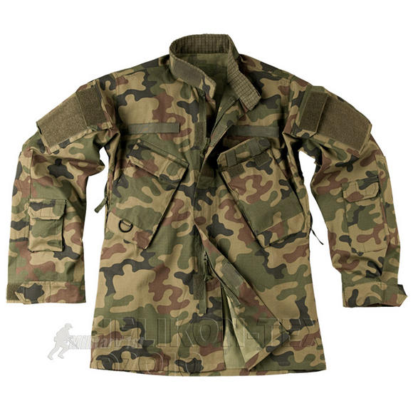 Helikon TCU Shirt NyCo Ripstop Polish Woodland