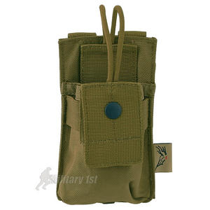 Flyye Short Radio Pouch MOLLE Coyote Brown