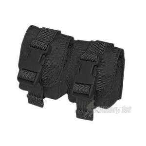 Flyye Double Fragmentation Grenade Pouch Black
