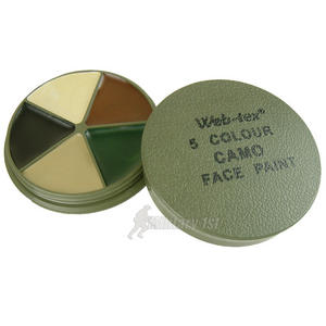Web-Tex Multi Terrain Face Paint 5 Colours with Mirror