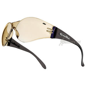 Bolle Bandido Glasses Clear Base Blue Mirror Brown Frame