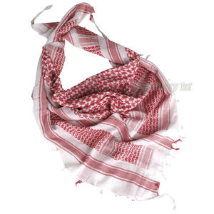 Mil-Tec Shemagh White / Red