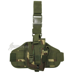 MFH Tactical Leg Holster MOLLE Woodland