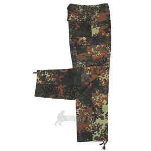 MFH BDU Combat Trousers Ripstop Flecktarn