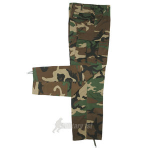 MFH BDU Combat Trousers Ripstop Woodland