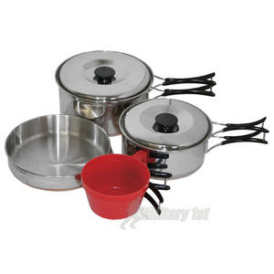 Highlander Camp 2 Copper Bottomed Cookset