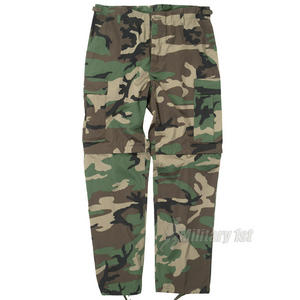Zip-Off Combat Trousers Woodland