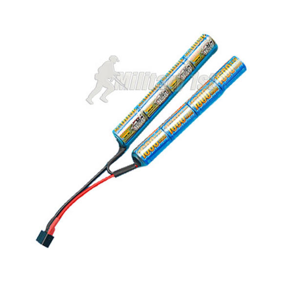 G&P 9.6v 1600mAh V-Shape Battery