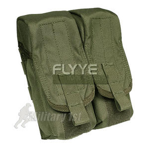 Flyye Dual AK Magazine Pouch MOLLE Ranger Green
