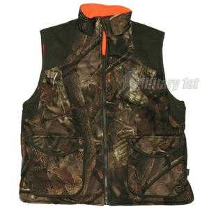 MFH Hunting Vest Reversible Hunter Brown