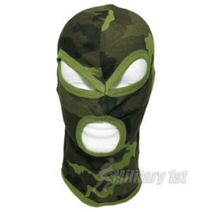 Lightweight Cotton 3 Hole Balaclava Czech Woodland