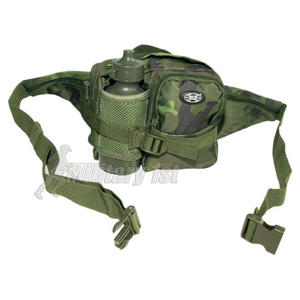 MFH Waist Bag with Bottle Czech Woodland