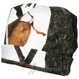 MFH Fleece Roll Hat Hunter Snow