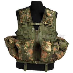 Mil-Tec Tactical Vest Modular System Flecktarn