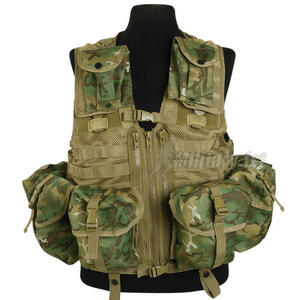 Mil-Tec Tactical Vest Modular System Arid Woodland