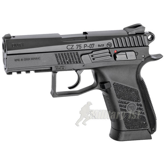 ASG CZ 75 P-07 Duty Pistol (Blowback) Black