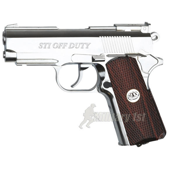 ASG STI Off Duty Pistol Silver / Brown