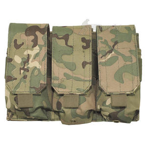 MFH Triple M4/M16 Mag Pouch MOLLE MultiCam