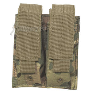 MFH Double 9mm Magazine Pouch Small MOLLE MultiCam