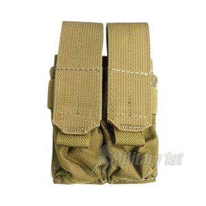 Flyye Double 9mm Magazine Pouch Ver. FE MOLLE Khaki