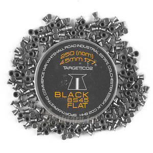 SMK .177 Black BS45 Flat Pellets