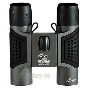Luger LG 10x25 Binocular Grey / Black