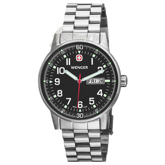 Wenger Commando Watch Silver