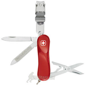 Wenger Nail Clip Swiss Knife Red