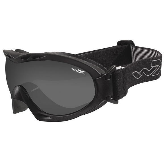 Wiley X Nerve Goggles - Smoke Grey + Clear Lens / Matte Black Frame