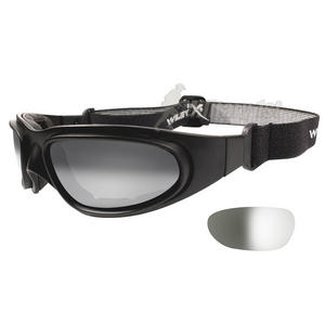 Wiley X SG-1 Goggles - Light Adjusting Smoke Grey Lens / Matte Black Frame 