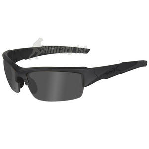 Wiley X WX Valor Glasses - Black Ops Smoke Grey Lens / Matte Black Frame