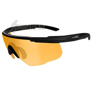 Wiley X Saber Advanced Glasses - Light Rust Lens / Matte Black Frame