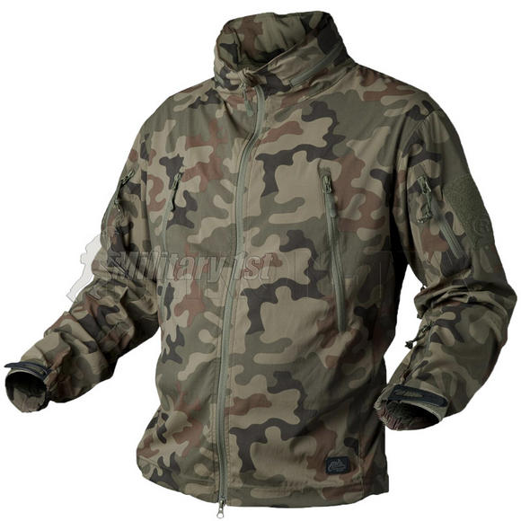 Helikon Trooper Soft Shell Jacket PL Woodland