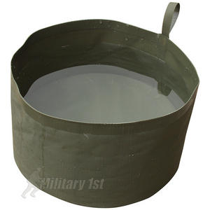 Web-Tex PVC Collapsible Water Bowl Olive Green
