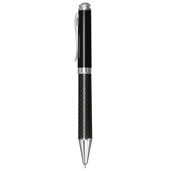 Zippo Moshannon Carbon Fibre Gloss Black Ballpoint Pen 