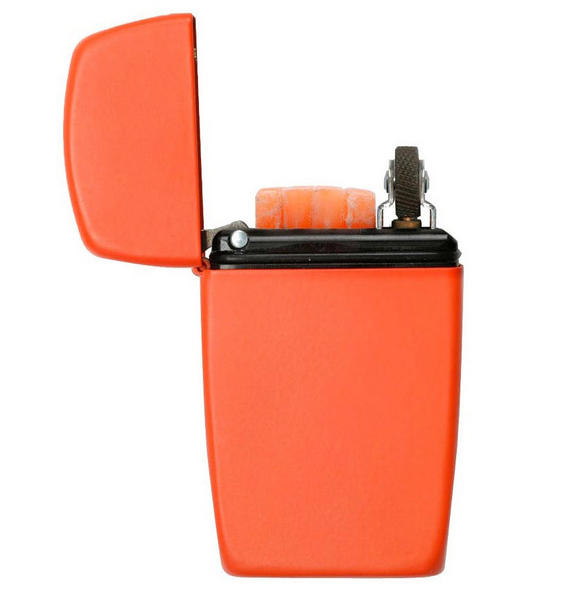 Zippo Emergency Fire Starter Kit Orange