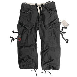 Surplus Engineer Vintage 3/4 Shorts Black