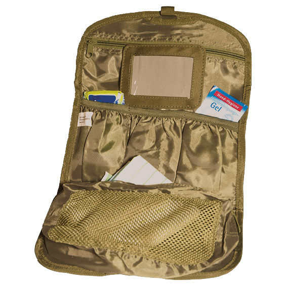 MilTec British Army Toiletry Bag Coyote