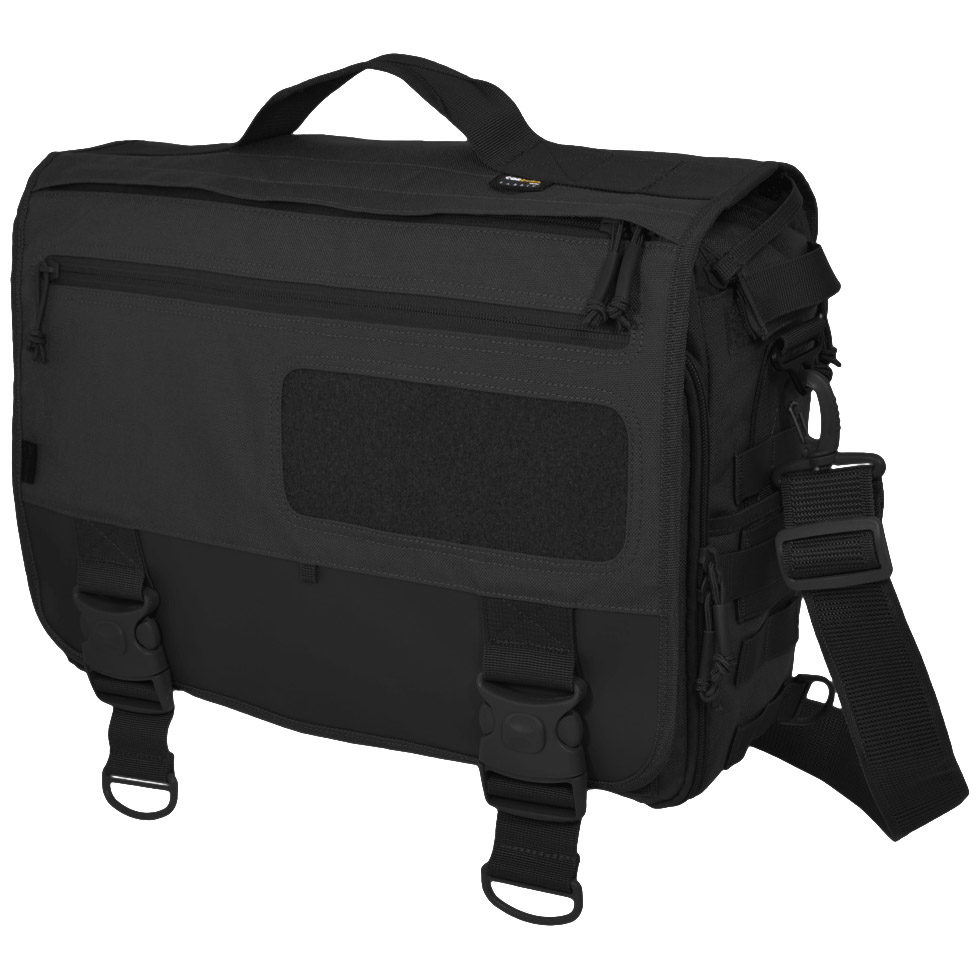 Hazard 4 Messenger Of Doom Tactical Bag Black Shoulder Bags Hazard 4 Messenger Of Doom Tactical Bag Black