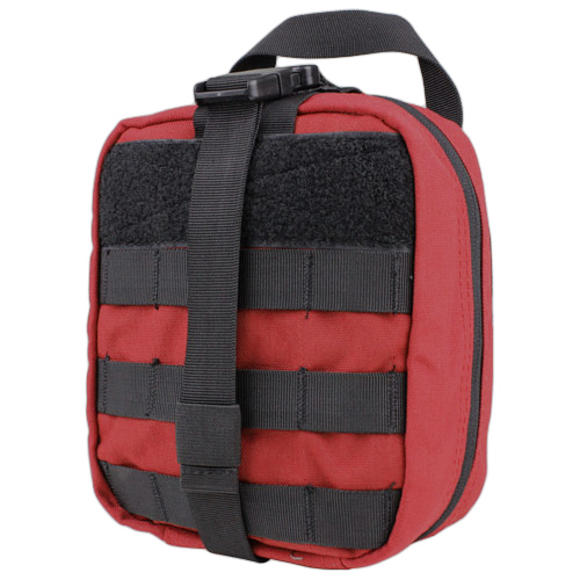Condor Rip-Away EMT Pouch Red