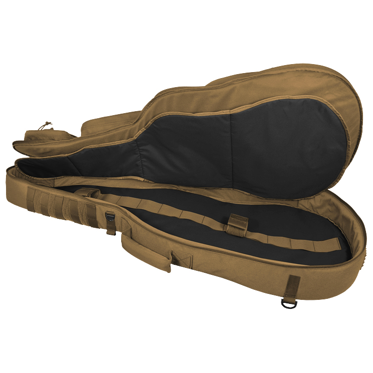 Hazard 4 Battle Axe Guitar Shaped Padded Rifle Case Coyote